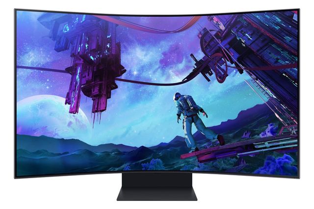Samsung LS55CG970NUXDU Monitor LED 4K Ultra HD da 55 pollici con hub USB e rego…