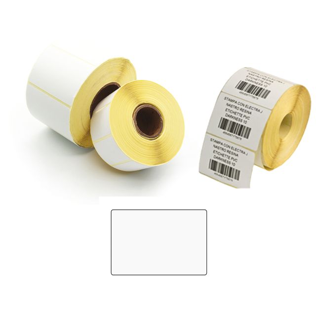 Etichette per trasferimento termico diretto - 1 pista - 58 x 43 mm - Printex - …