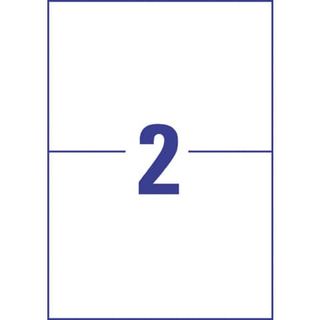 Etichette protezione e sicurezza - in PE - laser - permanenti - 210 x 148 mm - …