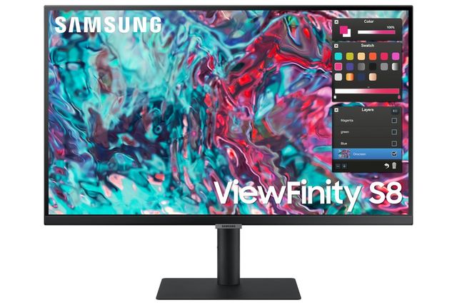 Samsung ViewFinity S80TB 68,6 cm (27") 3840 x 2160 Pixel 4K Ultra HD LED Nero