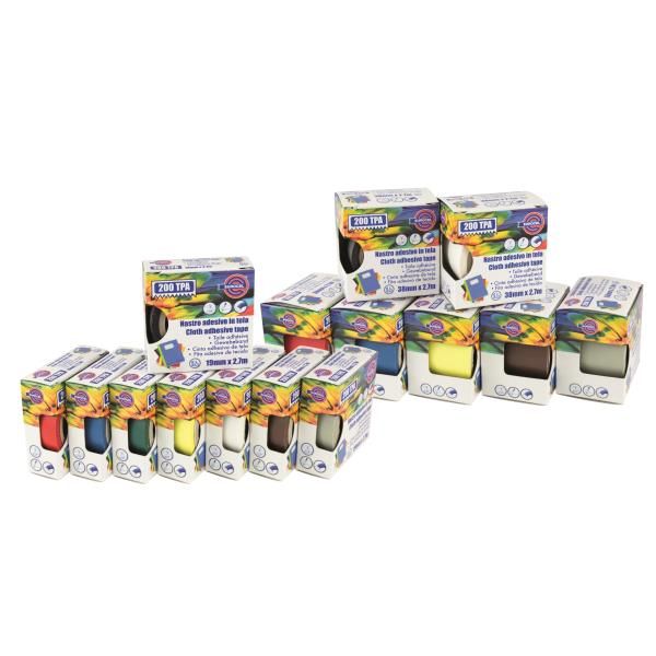 Eurocel TPA 200 - Nastro in tessuto - 38 mm x 25 m - cotone plastificato
