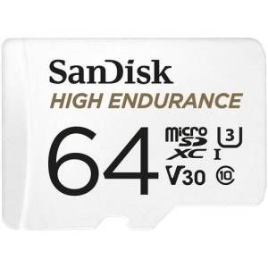 SanDisk High Endurance - Scheda di memoria flash (adattatore da microSDXC a SD …