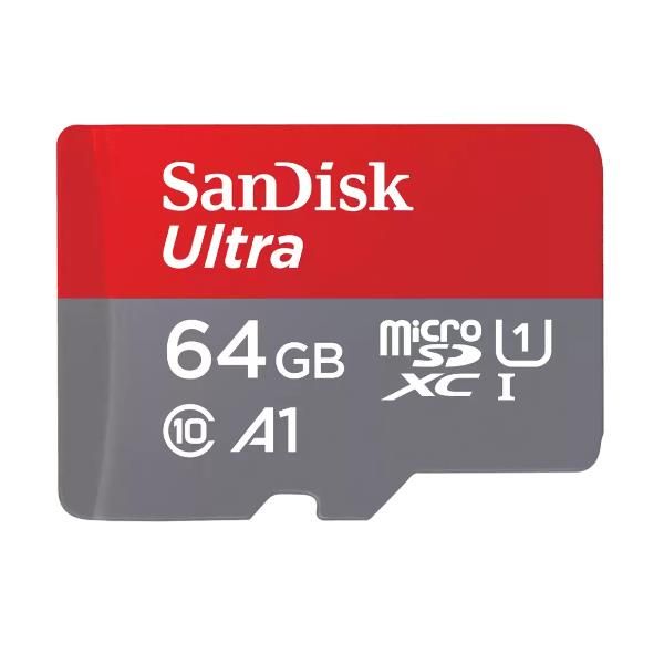 SanDisk Ultra - Scheda di memoria flash (adattatore da microSDXC a SD in dotazi…