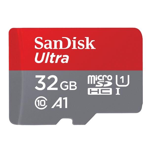 SanDisk Ultra - Scheda di memoria flash (adattatore microSDHC per SD in dotazio…