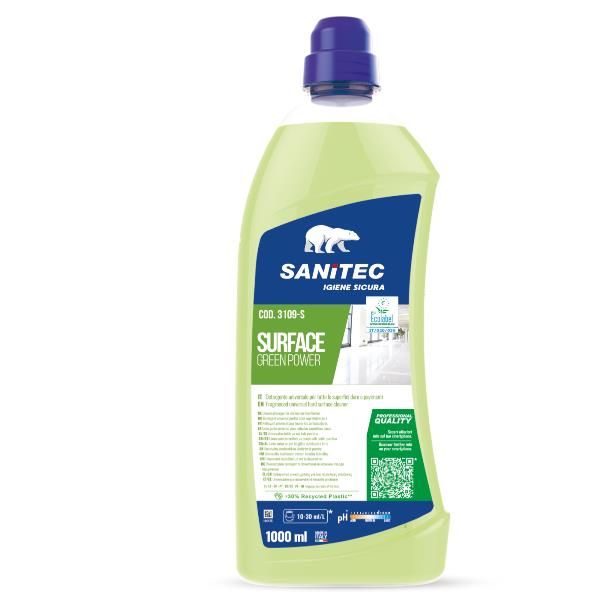Sanitec GREEN POWER ECO - Detergente/deodorante/sanificante - schiuma - flacone…