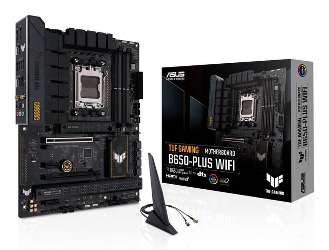 Scheda madre ASUS TUF GAMING B650-PLUS WIFI ATX con Wi-Fi 6 e supporto per DDR5