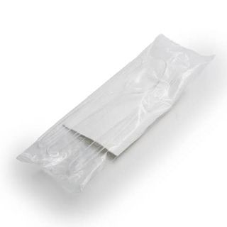 Schermo protettivo con feritoia - da banco - in PET - 60x68 cm - Lebez