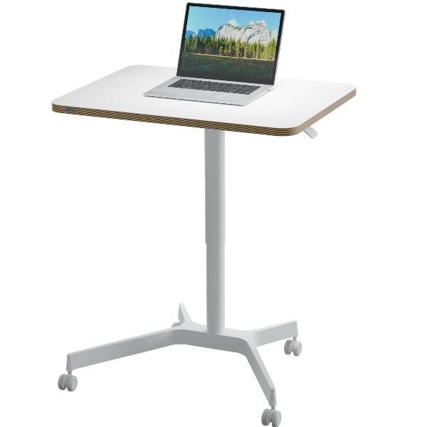 Scrivania Compatta pneumatica Sit-Stand mobile 80x60x75-114cm Leitz