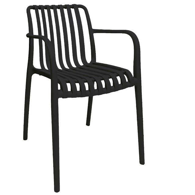 Sedia Nives in PP nero Verdelook