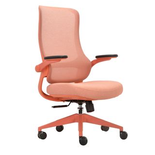 Seduta operativa ergonomica Aurora CHLN18 - braccioli regolabili - rosso - Unis…