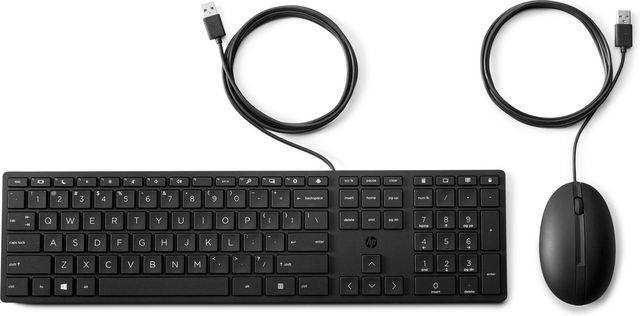 Set USB cablato HP 320MK nero QWERTY (9SR36AA#ABB)