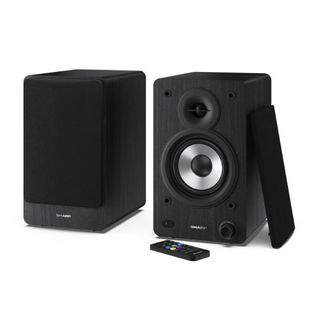 Sharp Bookshelf Speakers, 2-vie, 2.0 canali, Con cavo e senza cavo, 60 W, Nero