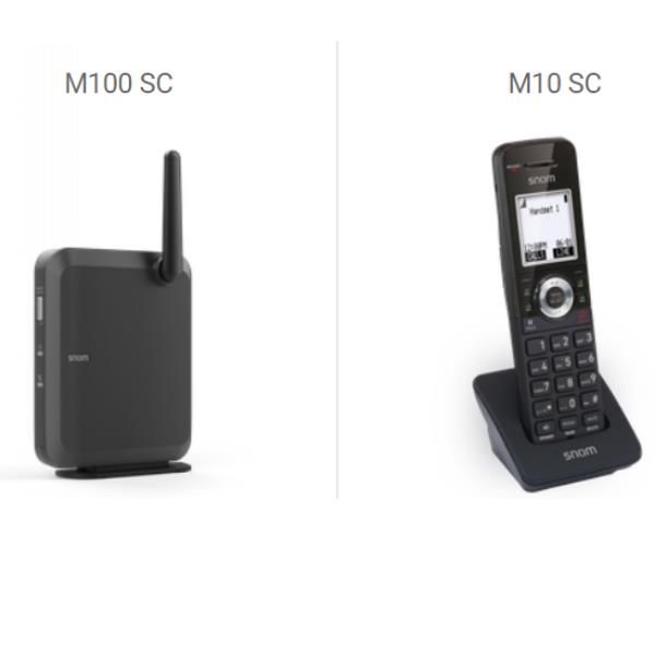 Sistemi DECT - Telefoni - 00004610 - Snom M110 DECT-IP SingleCell bundle M100 &…