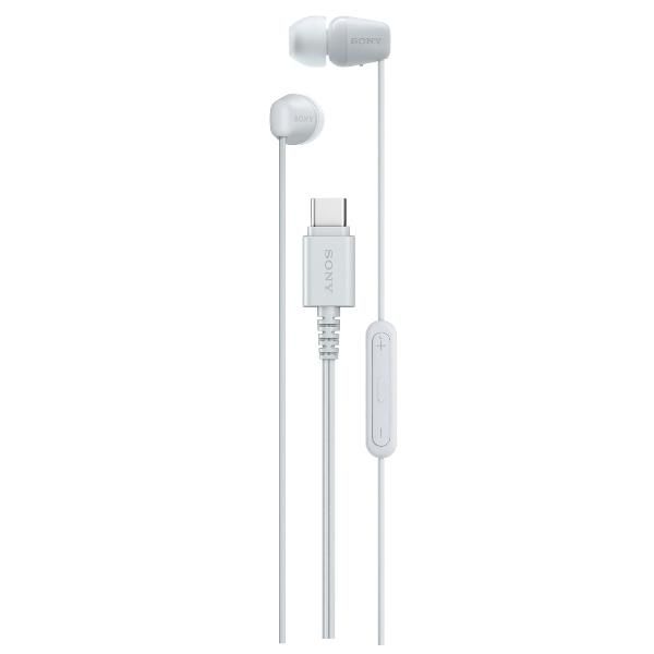 Sony IER-EX15C, Cablato, Musica e Chiamate, 3 g, Auricolare, Bianco