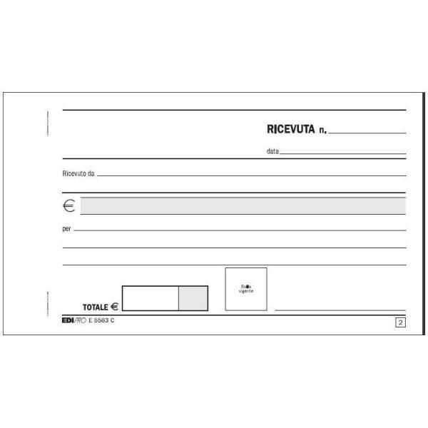 Staples - Modulo per ricetta generica - 50 fogli - 99 x 170 mm - duplicato - se…