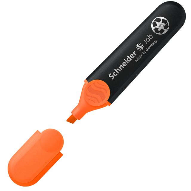 Evidenziatore Job - punta a scalpello - tratto da 1,0-5,0mm - colore arancio - …