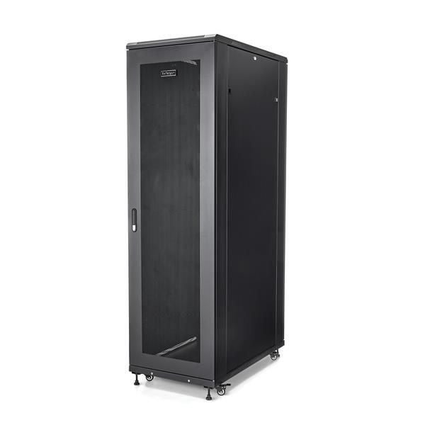 StarTech.com 42U Server Rack Cabinet - 4-Post Adjustable Depth (5.9" to 36.4") …