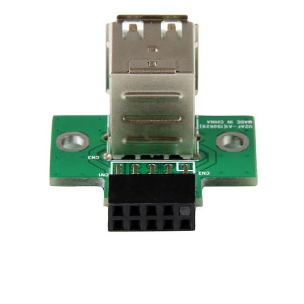 StarTech.com Adattatore USB a 2 porte per Scheda Madre - 10 pin Header - Adatta…