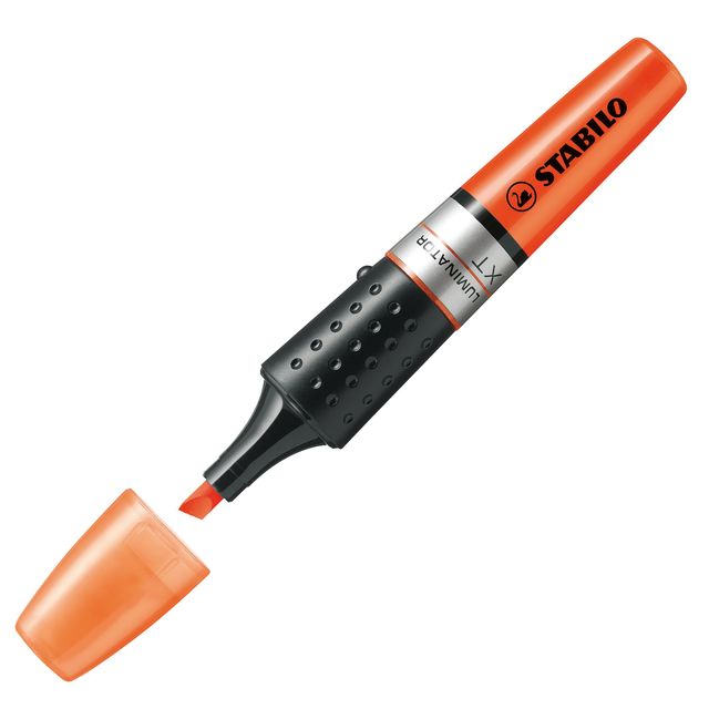 Evidenziatore Stabilo Luminator - punta a scalpello - tratto 2 - 5 mm - arancio…