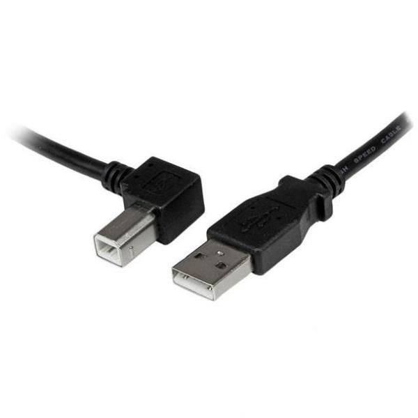StarTech.com Cavo USB 2.0 A a B con angolare sinistro da 1 m M/M - CAvo stampan…