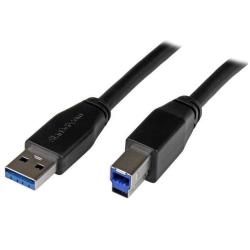 StarTech.com Cavo USB 3.0 attivo USB-A a USB-B - USB 3.1 Gen 1 (5 Gbps) da 10m …