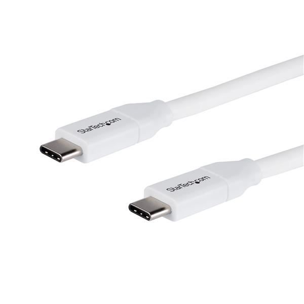 StarTech.com Cavo USB-C a USB-C 5A PD - M/M - Bianco - 4m - USB 2.0 - Conforme …