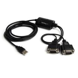 StarTech.com Cavo adattatore da USB a seriale - 2 porte con interfaccia COM - F…