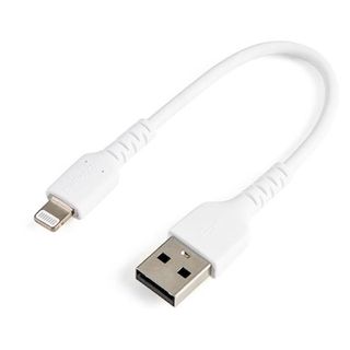 StarTech.com Cavo da USB-A a Lightning da 15cm nero - Cavo in fibra aramidica d…