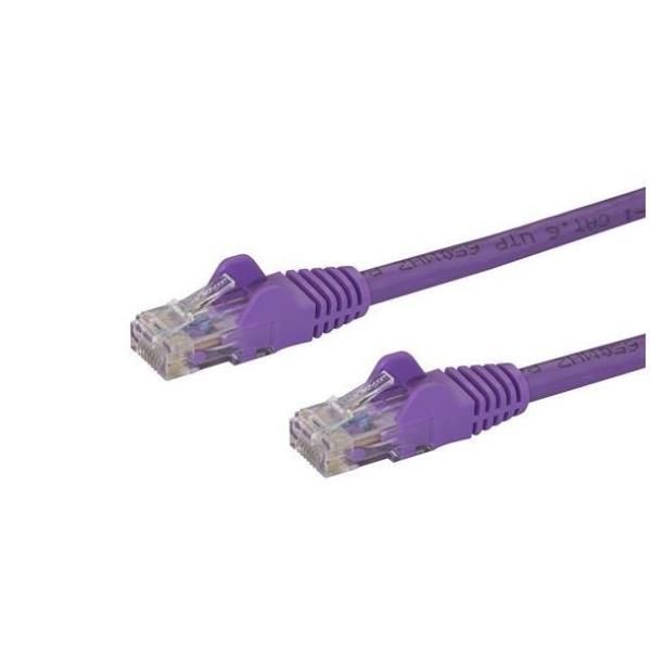 StarTech.com Cavo di Rete Viola da 3m Cat6 UTP Ethernet Gigabit RJ45 Antigrovig…
