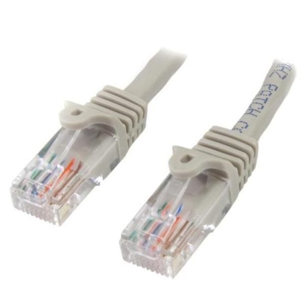 StarTech.com Cavo di Rete da 10m Grigio Cat5e Ethernet RJ45 Antigroviglio - Cav…