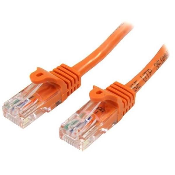 StarTech.com Cavo di rete CAT 5e - Cavo Patch Ethernet RJ45 UTP Arancio da 3m a…