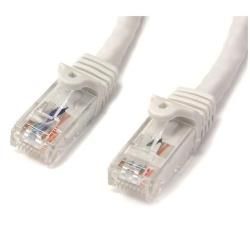 StarTech.com Cavo di rete Cat 6 - Cavo Patch Ethernet RJ45 UTP bianco da 2m ant…