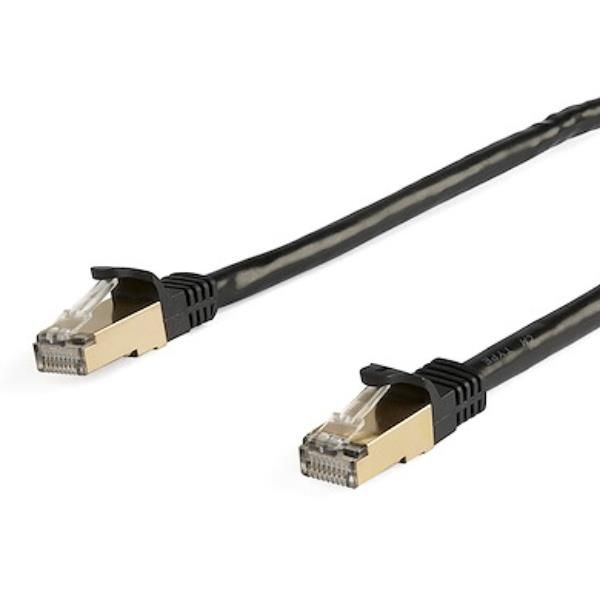 StarTech.com Cavo di rete Ethernet RJ45 CAT6a da 7m - Nero - Cavo in rame - Cav…