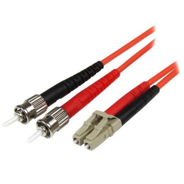 StarTech.com Cavo patch duplex in fibra multimodale 50/125 5 m LC - ST (50FIBLC…