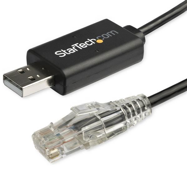 StarTech.com Cavo per Console CISCO USB - USB a RJ45 da 1,8 m Cavo Rollover - C…