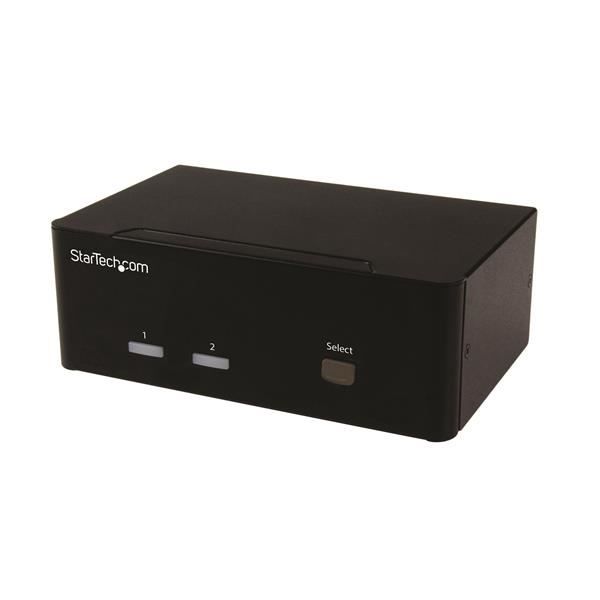 StarTech.com Switch Commutatore a 2 porte - KVM USB 2.0 a doppio VGA con Hub US…
