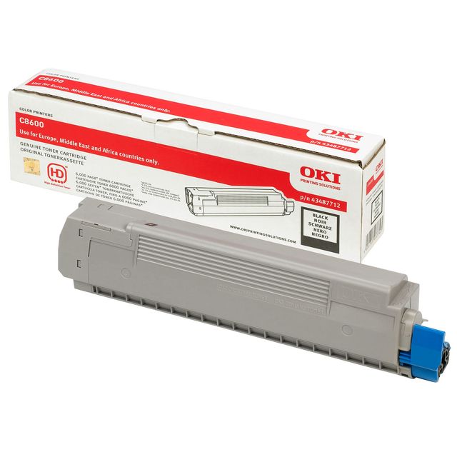 Starline - Toner per Oki - Nero - 43487712 - 6.000 pag