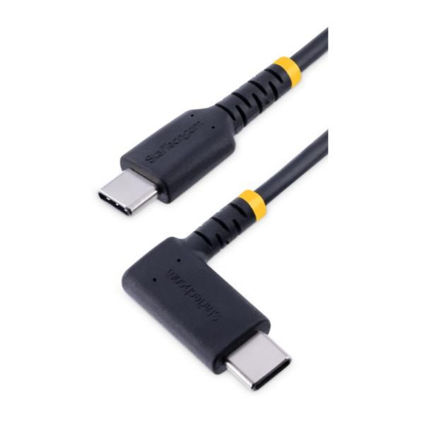 Startech Cavo di Ricarica USB-C a 90 da 15cm - Cavetto di Ricarica Veloce USB T…