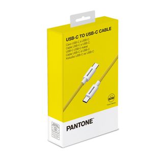 =>>PANTONE USBC-USBC CABLE YELLOW