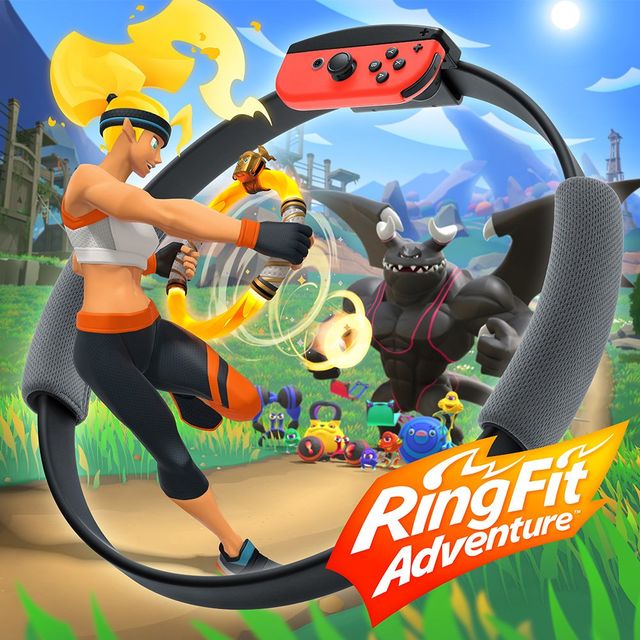 Switch Ring Fit Adventure - <ul> <li>In Ring Fit Adventure, i giocatori esplora…