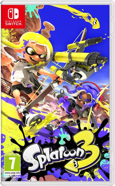 Switch Splatoon 3 - <p><strong>Splatoon 3</strong> &egrave; il terzo capitolo d…