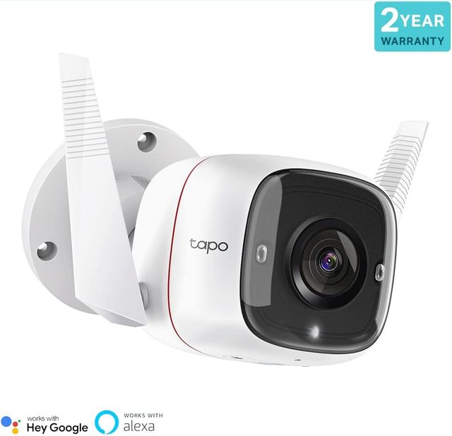 TAPO TC65 - Telecamera di Sorveglianza OUTDOOR Wi-Fi o Ethernet con storage Mic…