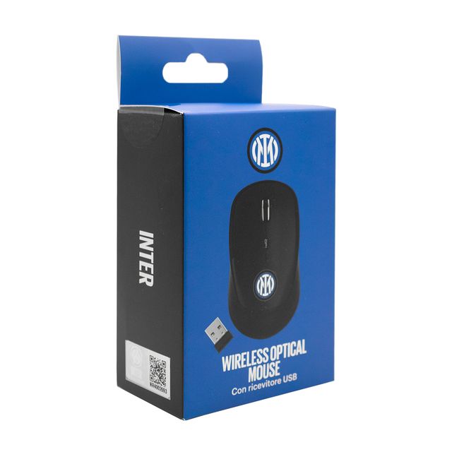 TECHMADE MOUSE SENZA FILO UFFICIALE INTER NERO TM-XJ35-INTBK