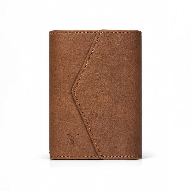 TECHMADE SMART WALLET PORTACARTE BASIC DARK BROWN
