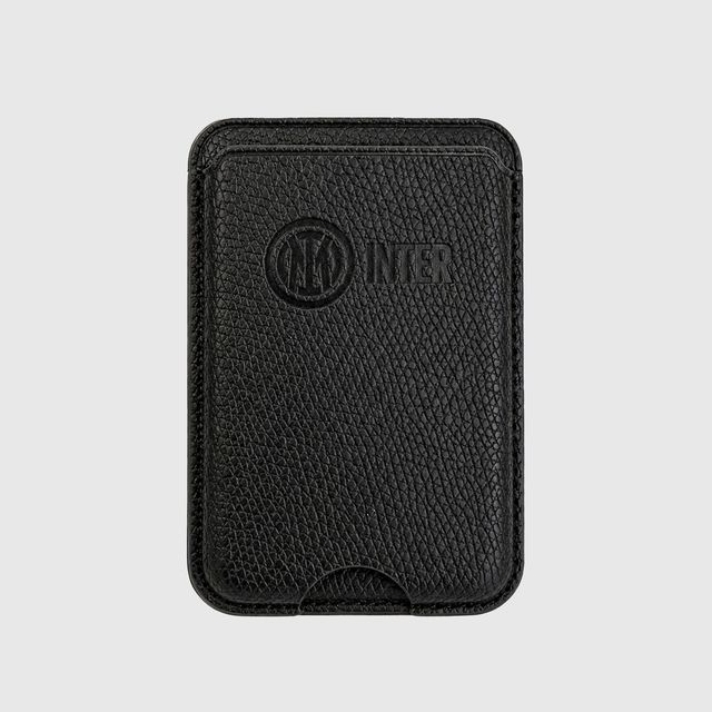 TECHMADE WALLET PORTACARTE MAGNETICO INTER CLASSIC BLACK