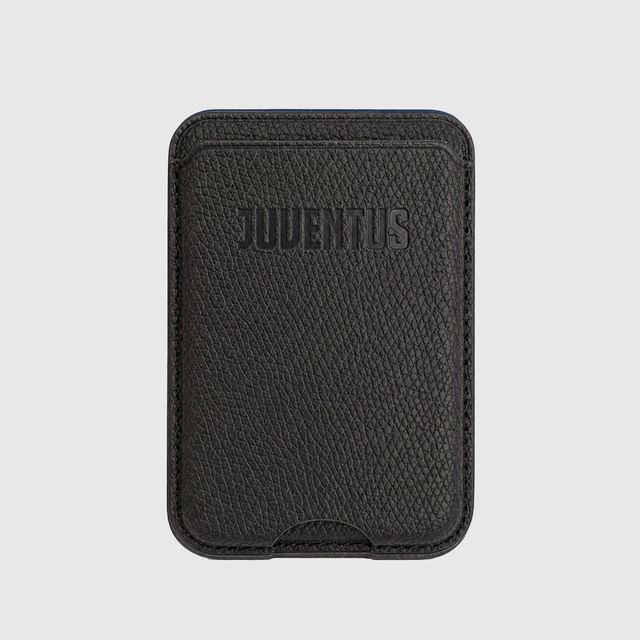 TECHMADE WALLET PORTACARTE MAGNETICO JUVENTUS CLASSIC BLACK