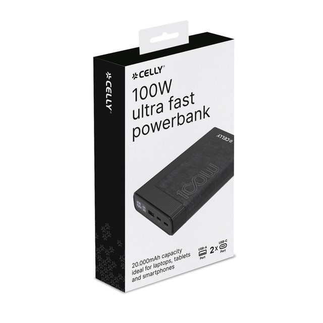 =>>POWER BANK PD100W 20000 BK