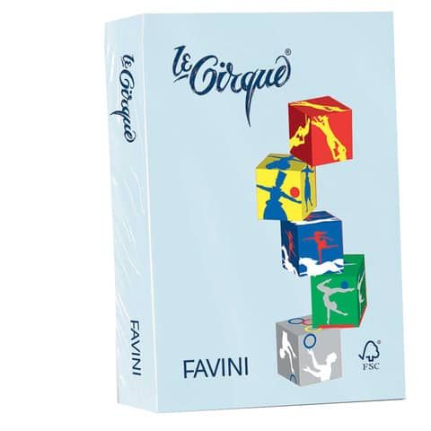 FAVINI HOME-OFFICE BASIC Le Cirque - Celeste - A4 (210 x 297 mm) - 80 g/m² - 50…