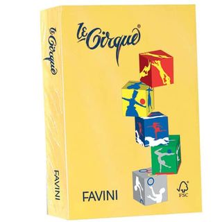 FAVINI HOME-OFFICE BASIC Le Cirque - Giallo solare - A4 (210 x 297 mm) - 80 g/m…