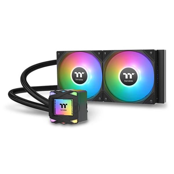THERMALTAKE LA240 ARGB SYNC/ALL-IN-ONE LIQUID COOLER SYSTEM 2 VENTOLE 120mm Soc…